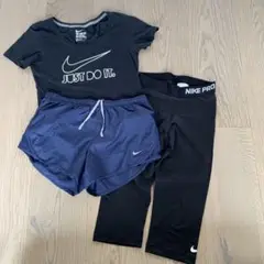 NIKE ナイキ　3点set スポーツウェア　Tシャツ　レギンス　パンツ