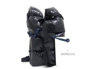 ■新品同様■ MONCLER モンクレール LEGERE ナイロン 2WAY ハンドバッグ ショルダー クロスボディ 斜め掛け ブラック系 AY5063