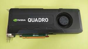 016【送料無料】ジャンク NVIDIA Quadro K5000 ビデオカード 中古動作品 