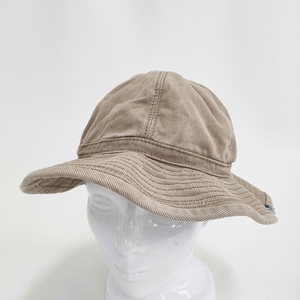 5-0113G♪VISVIM BUCKET CAP N.D. バケットキャップ 0222903003022 サイズML ハット ベージュ ビズビム/ヴィズヴィム F98870