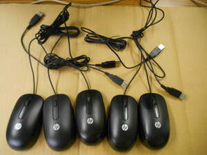 決算セール」」hｐ 　USB光学式マウス　MOFYUO 　5個セット ②