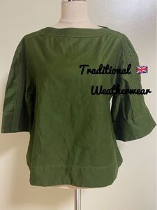 Traditional Weatherwear 緑 五分丈トップス