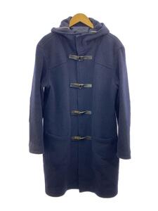 BURBERRY BLUE LABEL◆ダッフルコート/L/ウール/NVY/無地