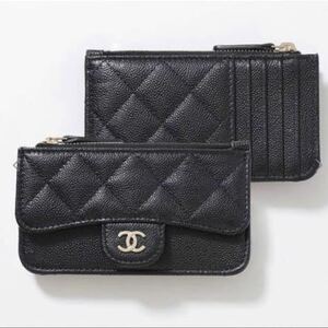 CHANEL フラグメントケース　コインケース　財布　ブラック　新品国内正規品