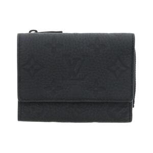 【美品】【RI】LOUIS VUITTON ルイヴィトン 財布 二つ折り財布(小銭入有) M82556 Black/ブラック ポルトフォイユ・パイロット