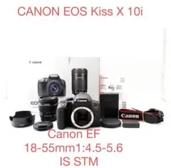 Wi-Fi/動画/保証/canon kiss x10i手ぶれ補正レンズセット