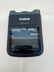 ４．Cannon　キャノン　iVIS mini X 　ハンディデジタルビデオカメラ　中古品　ser no.811284300194