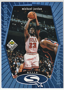 98-99 UD CHOICE STARQUEST BLUE【Michael Jordan】#SQ30