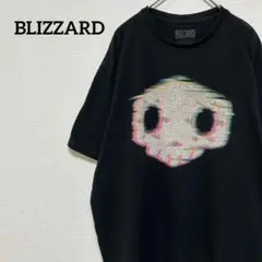 BLIZZARD Tシャツ スカル 両面プリント 黒 メンズ古着