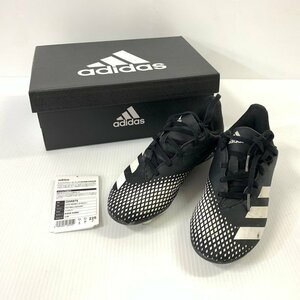 TEI【中古品】 adidas predator 22.5cm アディダス プレデターキッズサッカースパイク ブラック 〈124-230516-TS-8-TEI〉