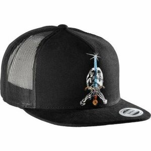 JB即決★ POWELL PERALTA パウエル SWORD スカルソード レイ ロドリゲス　メッシュキャップ CAP ブラック 黒　新品