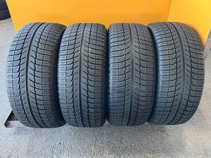 【5540】225/50R17 4本セット冬タイヤバリ山MICHELIN X-ICE 3＋【2019年】