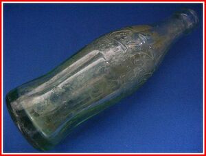 コカコーラ ボトル/空瓶☆1944年シカゴ製/第二次世界大戦時ボトル(D105529ボトル)ビンテージ/希少/珍品