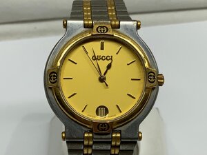 GUCCI グッチ 9000M 0043245 クオーツ コンビ ボーイズ/メンズ腕時計