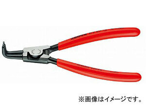 クニペックス/KNIPEX 軸用スナップリングプライヤー 曲 品番：4621-A11 JAN：4003773011347