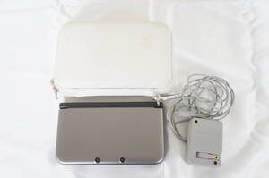 任天堂 SPR-001(JPN) NINTENDO 3DS LL ニンテンドー3DS LL ゲーム機 ケース WAP-002 ACアダプター付き 2101116011