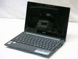 06K054 acer エイサー ノートPC ASPIRE ONE [D255E-kk12f] 本体のみ 通電OK 実用？ 現状 部品取りなどに 売り切り