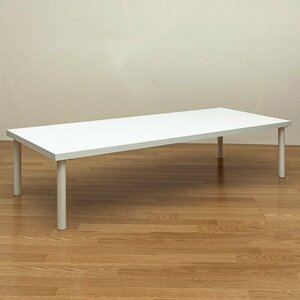 ローテーブル 長方形 机 デスク センターテーブル ワイド 150x60cm シンプル 白 テーブル リビングテーブル ホワイト色