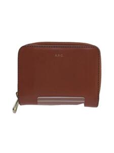 A.P.C.◆A.P.C. アーペーセー/2つ折り財布/ブラウン/無地/レディース