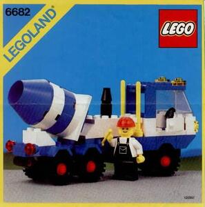 Lego6682ミキサー車1985年