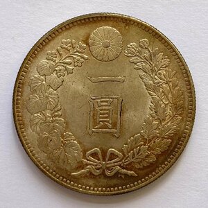 Y726 日本銀貨 明治二十八年 一圓銀貨 小型 直径約38.12mm 重量約26.7g 厚み約2.68mm