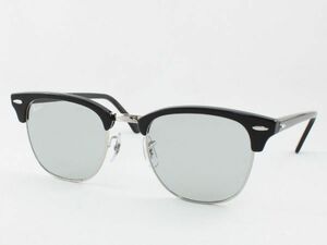 ケース黒 Ray-Ban レイバン RB3016-1354/52 サングラス CLUBMASTER クラブマスター ブラック グレーグリーン サーモント ブロー 135452