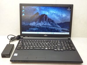 ☆1円☆第8世代☆富士通☆LIFEBOOK A579/B☆Core i3 2.10GHz/8GB/SSD256GB/DVD/無線/Bluetooth/Office/Windows 11 Pro☆