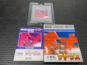 B40★【美品 箱 説明書付】ゲームボーイソフト テトリス TETRIS ニンテンドー 任天堂 Nintendo