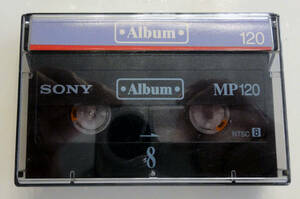 8mmテープ　SONY MP120 (背ラベルあり）