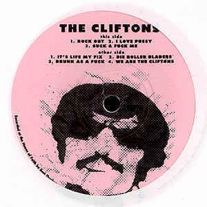 The Cliftons / Rock Out With My Cock Out 7インチ ホワイト盤 限定 Stones Throw Records 2002 US盤 パンク