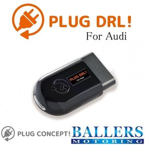 PLUG DRL! アウディ Q3/RSQ3 8U ～2016年 デイライト コーディング 差し込むだけで設定完了！ ポジションランプ 欧州仕様！ AUDI 日本製