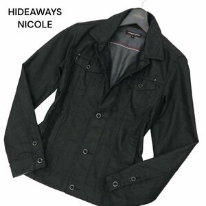 HIDEAWAYS NICOLE ハイダウェイ ニコル 通年 デニム★ トラッカー ジャケット Gジャン Sz.46　メンズ　C4T03126_4#O