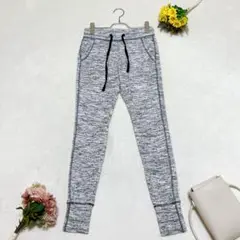 3115◆H&M(XS)レギンスパンツ　グレー系　シンプル