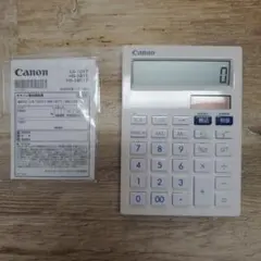 CANON 電卓 LS-101T 白