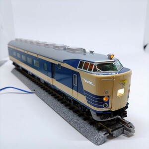 tomix HO-018 国鉄 583系 特急電車 (クハネ581) バラシ クハネ581 ② ヘッドライト・テールライト点灯OK