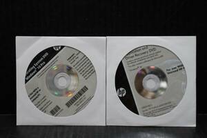 CB7750(9) * L HP Operating system DVD windows 10 pro 64bit & Driver Recovery DVD 未使用品