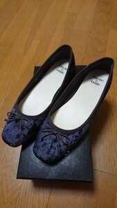 今季完売★Odette e Odile★フラットシューズ★ダークブラウン★サイズ24★ユナイテッドアローズ★美品