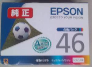  IC4CL46 2019.10 純正 サッカーボール EPSON エプソン ICBK46 ICC46 ICM46 ICY46 IC46