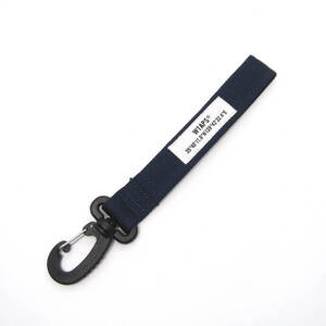 美品 WTAPS ダブルタップス キーホルダー 212TQDT-AC02 REIN KEY HOLDER ナイロン ユニセックス ネイビー 28008537