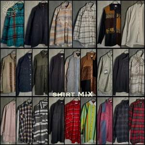 24着set シャツMix Men