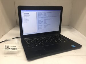 ジャンク/ Dell Latitude 5250 Intel Core i3-5010U メモリ4.1GB HDD500.1GB 【K03606】