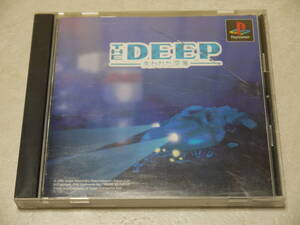 PS1 ソフト　THE DEEP失われた深海 　起動OK　現状渡し