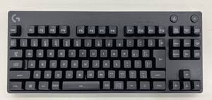 ジャンク Logicool G-PKB-001 Logicool PRO Tenkeyless Mechanical Gaming Keyboard G-PKB-001 [ブラック] キーボード