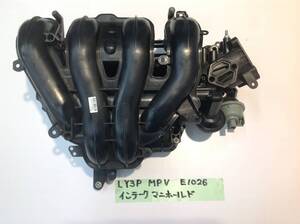 ◆山梨　マツダ　MPV　LY3P　インテークマニホールド　E1026