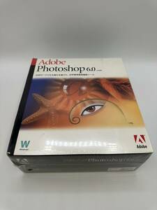 【送料無料】　新品未開封品 Windows版 Adobe Photoshop 6.0 日本語版　フォトショップ