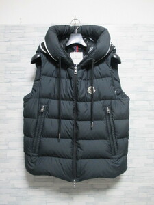 ☆MONCLER モンクレール ロゴ CARDAMINE ダウンベスト/メンズ/2/黒☆国内正規品