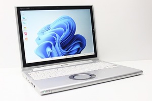 ノートパソコン 2in1PC Windows11 WPS office搭載 Panasonic レッツノート CF-XZ6 SSD256GB メモリ8GB 第7世代 Core i5 タブレットPC