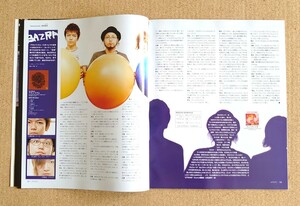 超豪華冊子！◆BAZRA◆非売品冊子◆アタリ04 2002◆ファーストアルバム「アホォリズム」カラー超ロングインタビュー◆新品美品