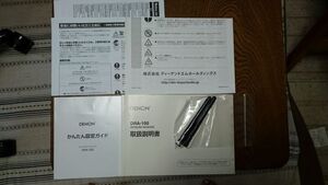 【美品】DENON DRA-100 取扱説明書、かんたん設定ガイド、アンテナ等