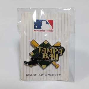 送料120円～ タンパベイ・デビルレイズ RAYS MLB ピンバッジ TB レイズ★メジャーリーグベースボール検)非売品 ピンバッチ ピンズ NEWERA